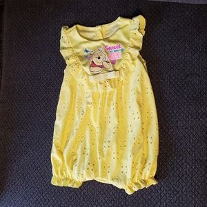 Winnie then pooh romper